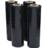 18" 80 GAUGE BLACK STRETCH FILM  4 X 1500' ROLLS/CS