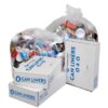 40 X 46 CLEAR CAN LINER .95 MIL 45 GAL 100/CS