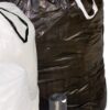 CAN LINER DRAW STRING 40.5-45.5 (1.4 MIL / 55 GAL) BLACK 100/CS