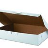 CAKE BOX 1/2 SHEET - WHITE 19 X 14 X 5 ONE PIECE 50/CS