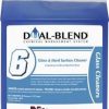 DUAL BLEND # 6 GLASS & SURFACE CLEANER 4-80 OZ/CS