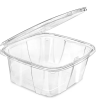CLEAR CONTAINER PLASTIC 32 OZ  TAMPER RESIST 200 CASE