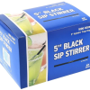 STRAW SIP 5" ROUND  10 BOXES X 1000 CASE