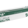 18" H.D. ALUMINUM FOIL  ROLL 500 FEET