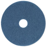 20" BLUE SCRUBBING PAD  5 PER CASE