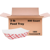 3 LB FOOD TRAY  500 PER CASE