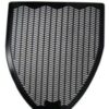 URINAL MATS 17.5 X 20" BLACK 6/CS